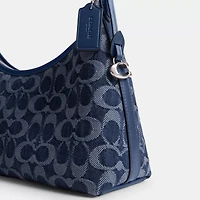 Juliet Shoulder Bag 25 In Signature Denim