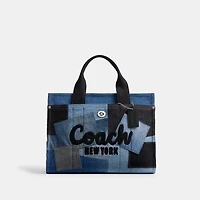 Cargo Tote Bag With Patchwork