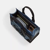 Cargo Tote Bag With Patchwork