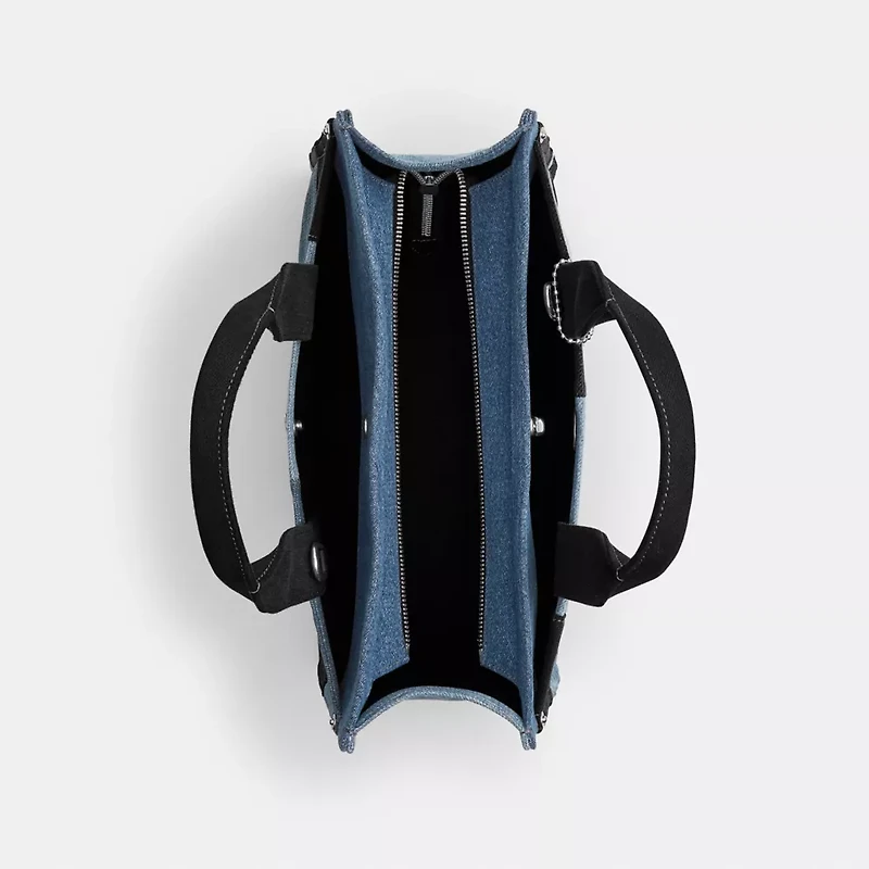 Cargo Tote Bag With Patchwork
