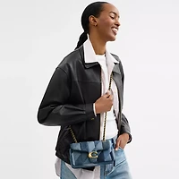 Tabby Shoulder Bag 20 With Patchwork Quilting
