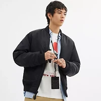 Id Lanyard Signature Denim