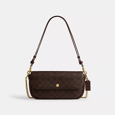 Brook Flap Chain Bag In Signature Canvas