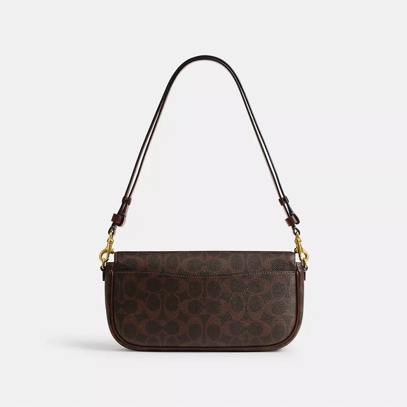 Brook Flap Chain Bag In Signature Canvas