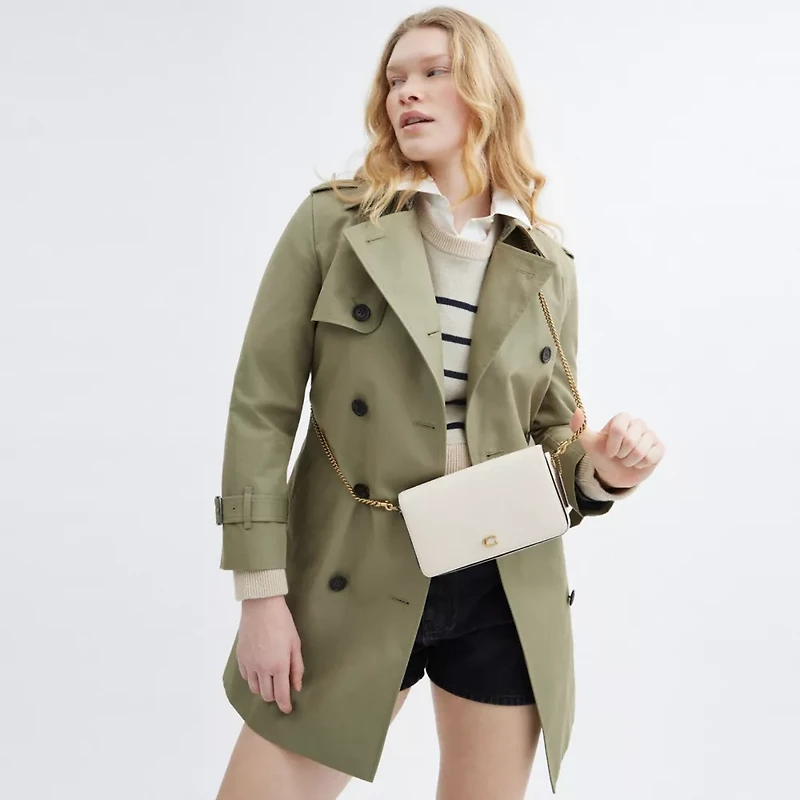 Mila Crossbody Bag With Signature Canvas