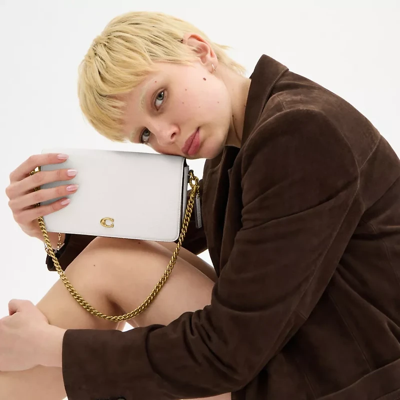 Mila Crossbody Bag With Signature Canvas