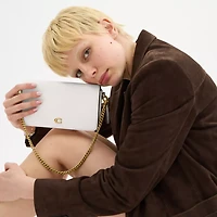 Mila Crossbody Bag With Signature Canvas