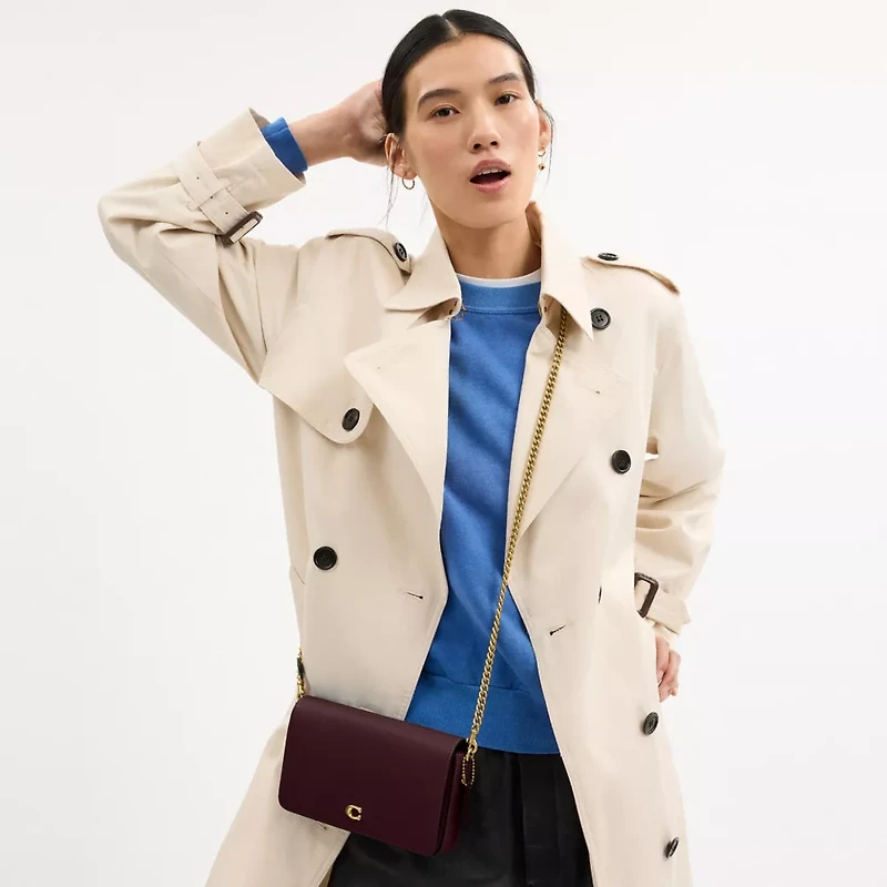 Mila Crossbody Bag With Signature Canvas