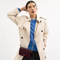 Mila Crossbody Bag With Signature Canvas