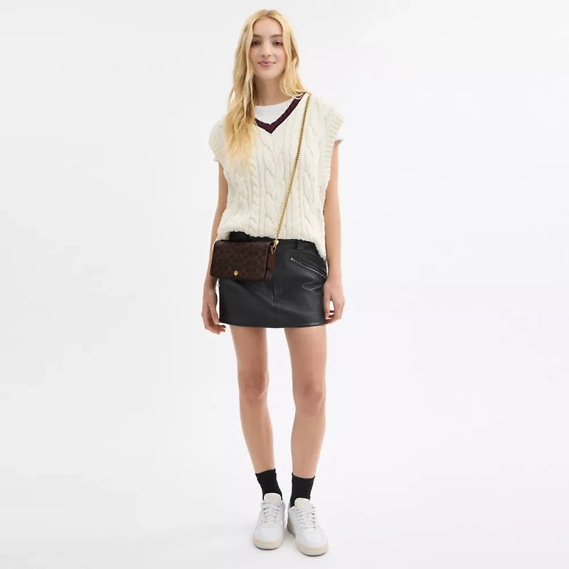Mila Crossbody Bag In Signature Canvas