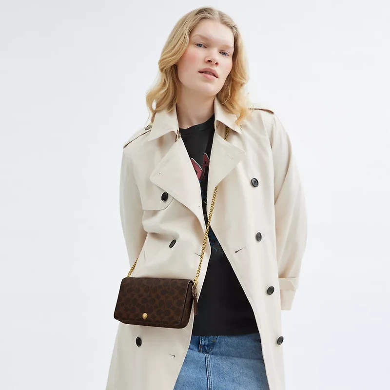 Mila Crossbody Bag In Signature Canvas