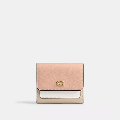 Mila Small Flap Wallet Colorblock