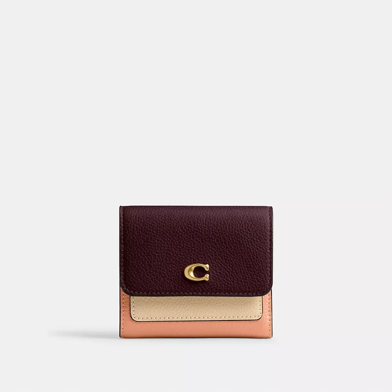 Mila Small Flap Wallet Colorblock