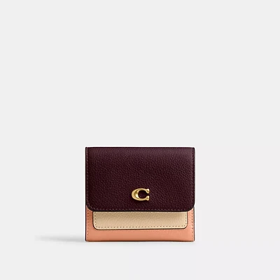 Mila Small Flap Wallet Colorblock