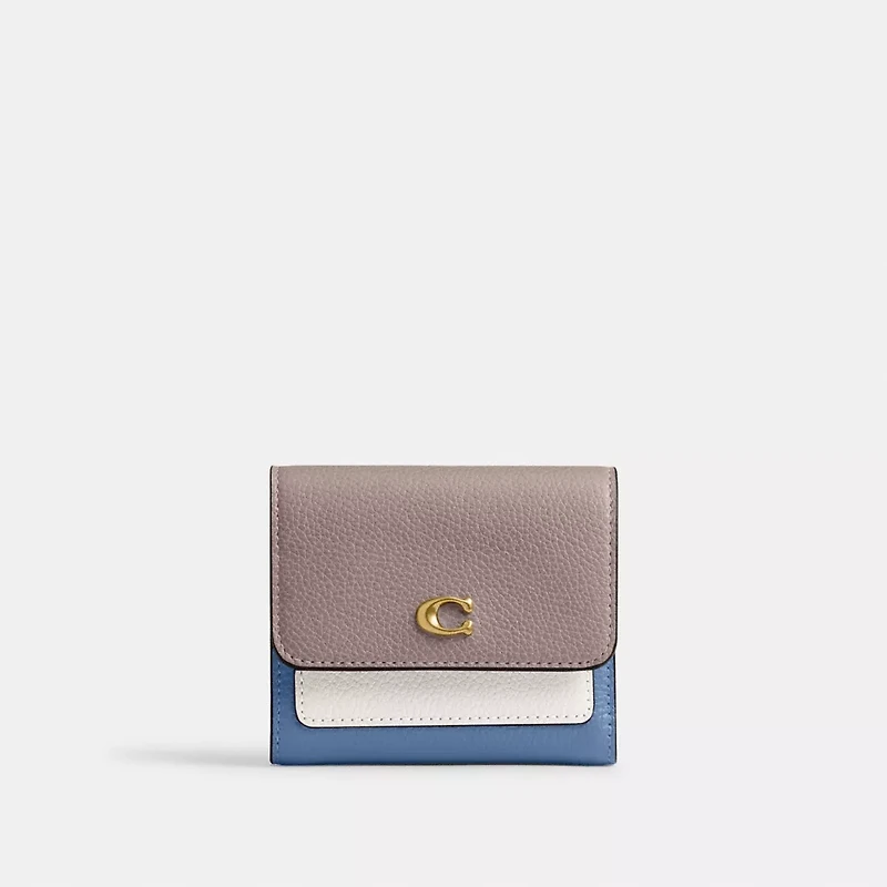 Mila Small Flap Wallet Colorblock