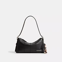 Alter/Ego Small Slouchy Shoulder Bag Checkerboard Upcrafted Leather