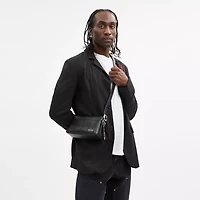 Alter/Ego Small Slouchy Shoulder Bag Checkerboard Upcrafted Leather