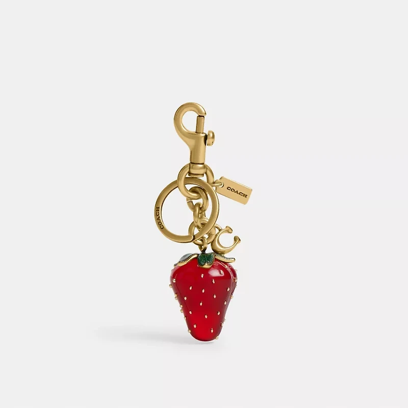 Strawberry Bag Charm