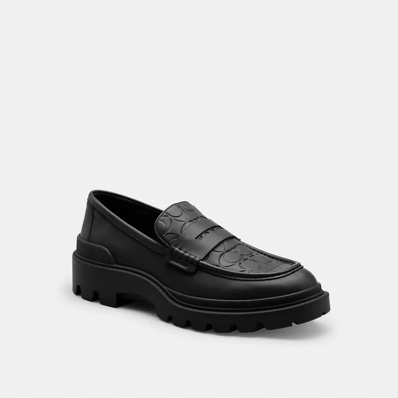 Loafer With Signature Print