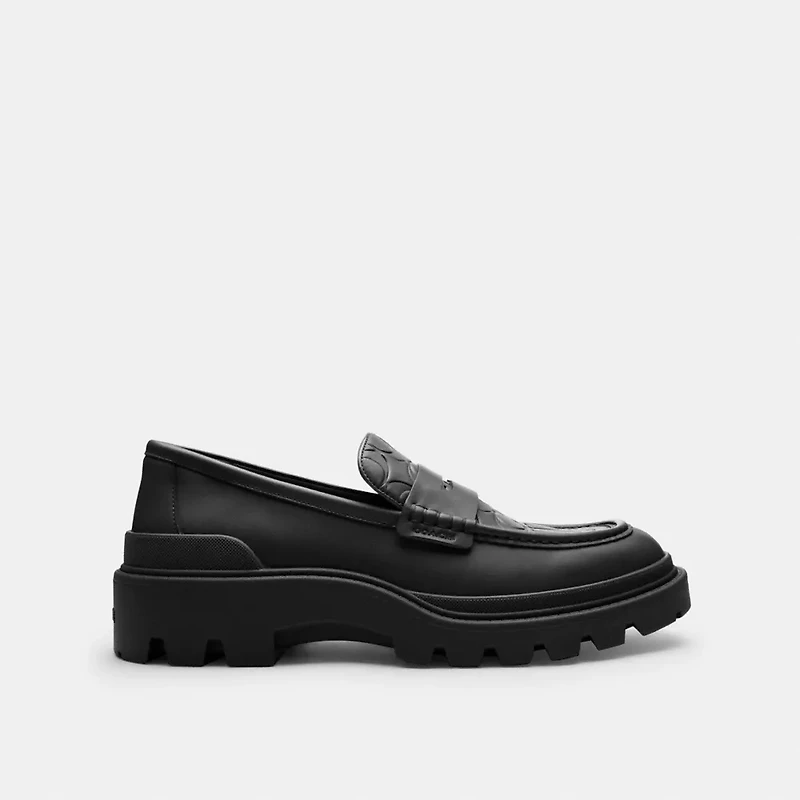 Loafer With Signature Print