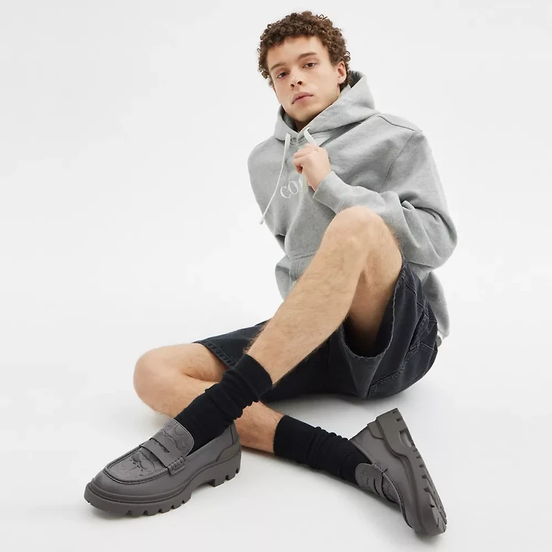 Loafer With Signature Print