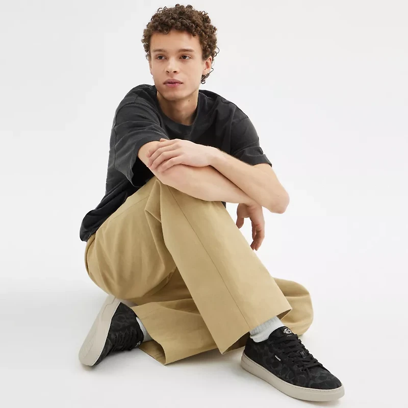 Canvas Sneaker Signature Denim