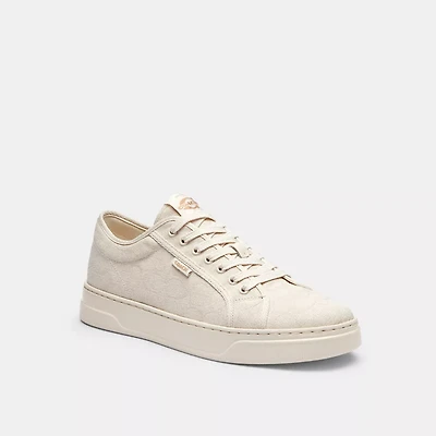 Canvas Sneaker Signature Jacquard