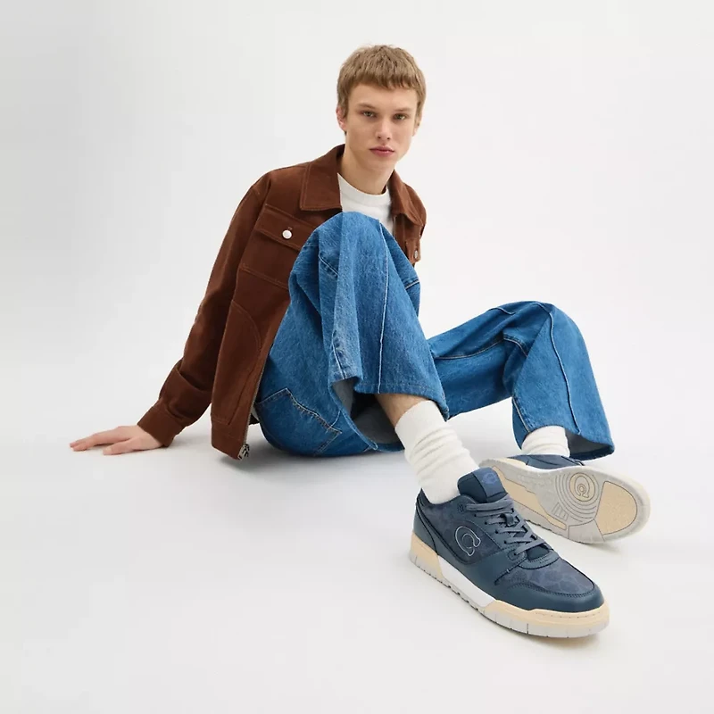 Soho Sneaker With Signature Canvas