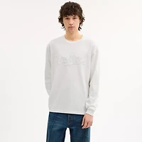 New York Long Sleeve T Shirt Organic Cotton