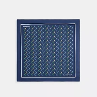T Rex Print Silk Bandana