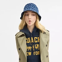Signature Denim Bucket Hat