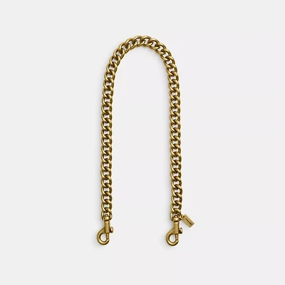 Short Chunky Curb Chain Strap