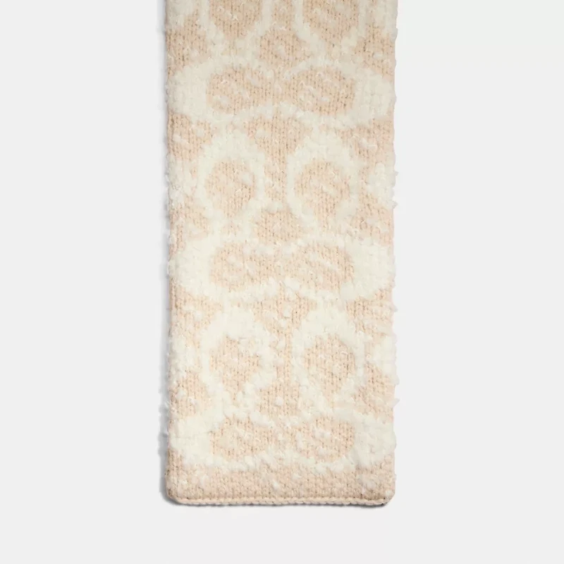Restored Signature Cashmere Scarf