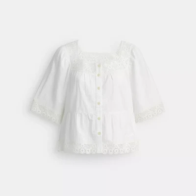 Crochet Trim Top