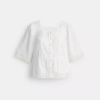 Crochet Trim Top