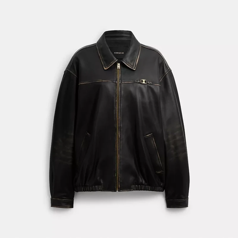 Loveworn Heritage C Oversized Leather Jacket