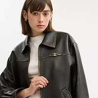 Loveworn Heritage C Oversized Leather Jacket