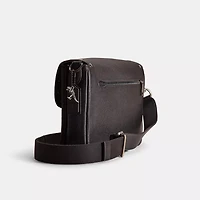 Upcrafted Soft Tabby Messenger In Signature Leather