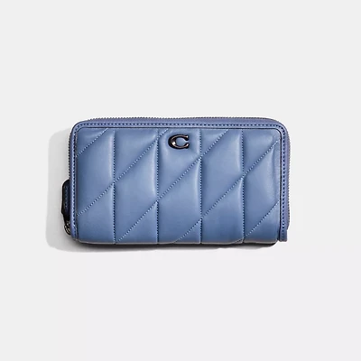 Restored Accordion Zip Wallet