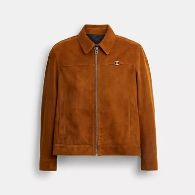 Lightweight Suede Heritage C Jacket