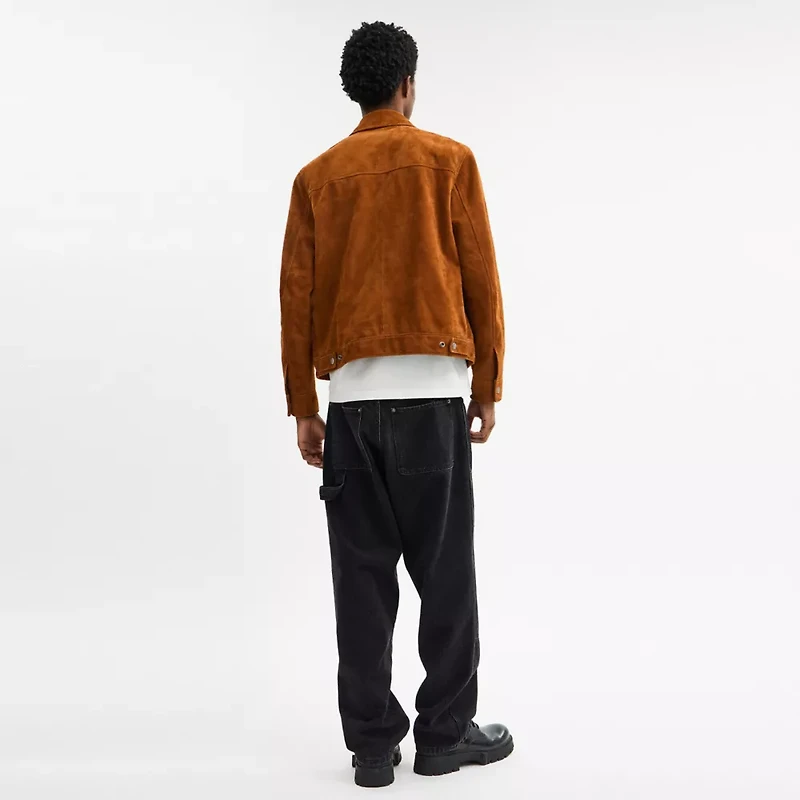 Lightweight Suede Heritage C Jacket
