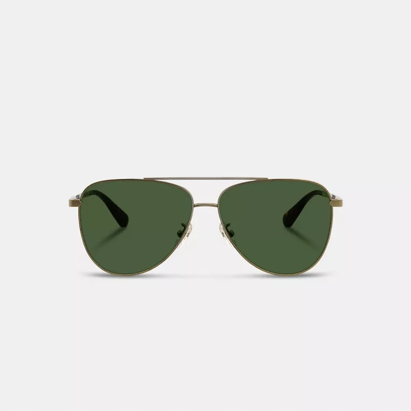 C Hardware Metal Pilot Sunglasses