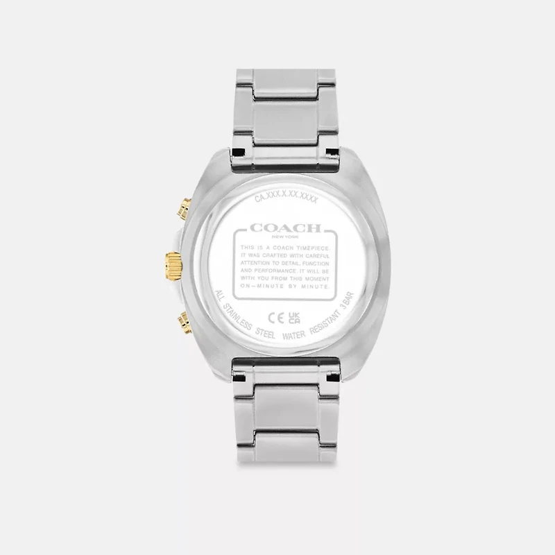 Charter Chronograph Watch, 39 Mm