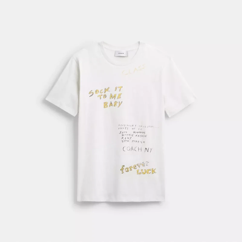Sketch Print T-Shirt