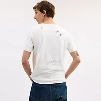 Sketch Print T-Shirt