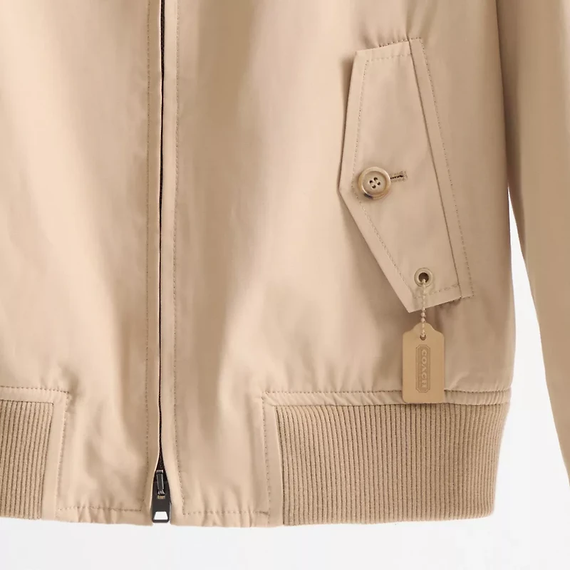 Restored Woven Harrington Jacket