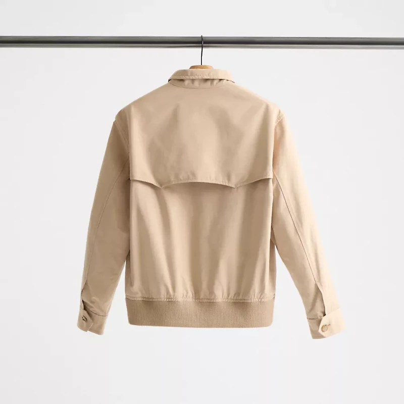 Restored Woven Harrington Jacket