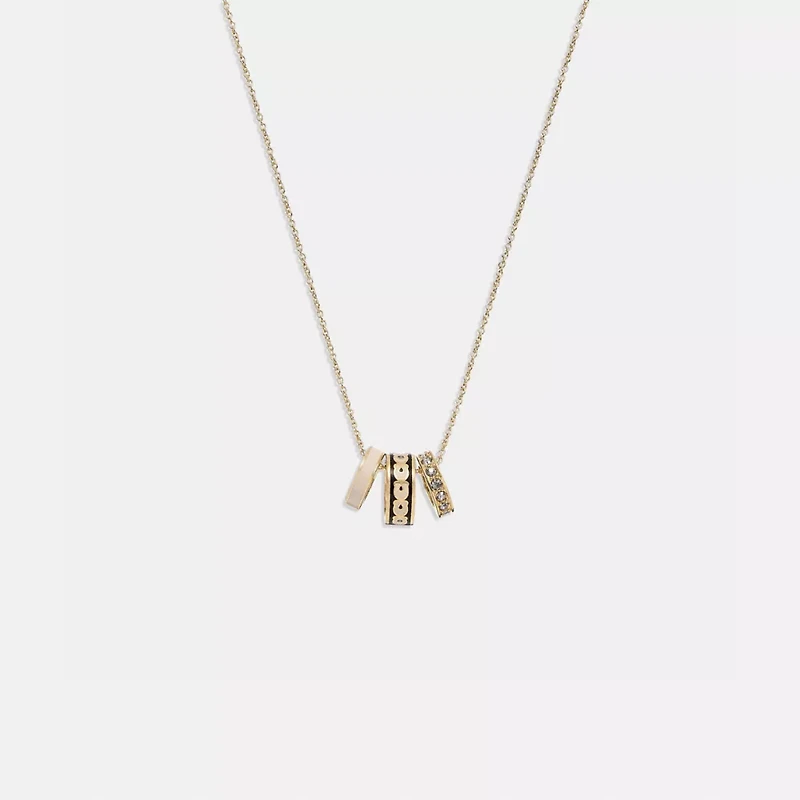 Signature Enamel Necklace