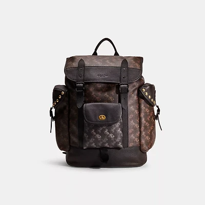Upcrafted Hitch Backpack With Horse And Carriage Print