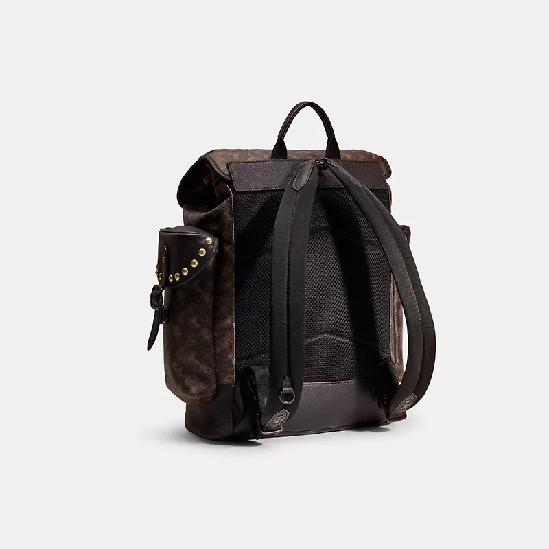 Upcrafted Hitch Backpack With Horse And Carriage Print